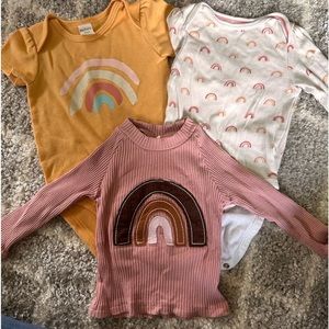 6-9 month baby girl bundle of 3